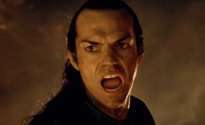 Elrond Cast It Into The Fire Blank Meme Template