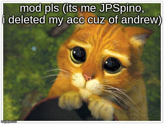 Shrek Cat Meme | mod pls (its me JPSpino, i deleted my acc cuz of andrew) | image tagged in memes,shrek cat | made w/ Imgflip meme maker