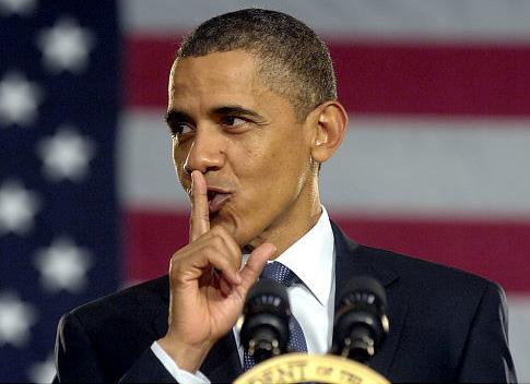 High Quality Obama Shhh Blank Meme Template