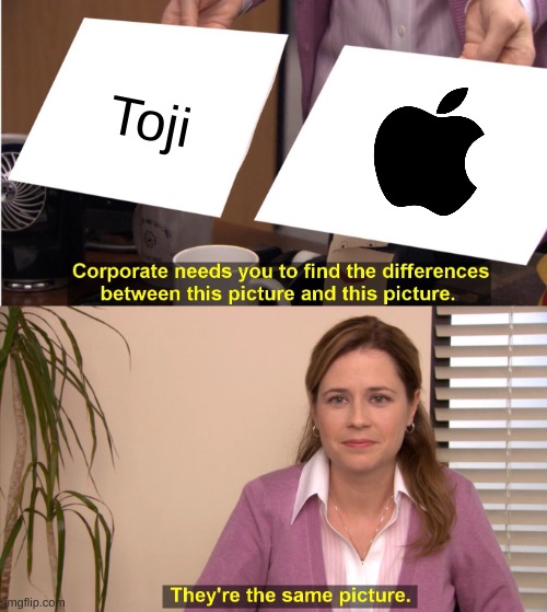 They're The Same Picture | Toji | image tagged in memes,they're the same picture | made w/ Imgflip meme maker