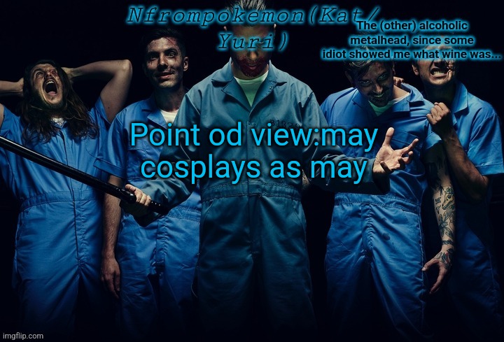 Nfrompokemon announcement template | Point od view:may cosplays as may | image tagged in nfrompokemon announcement template | made w/ Imgflip meme maker