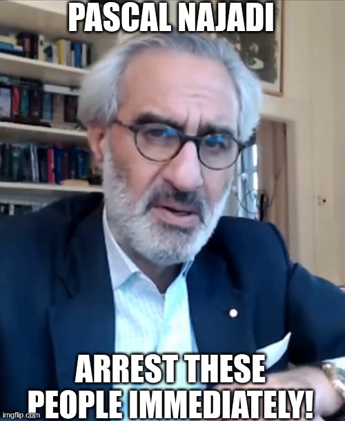 Pascal Najadi: Arrest These People Immediately! (Video) 