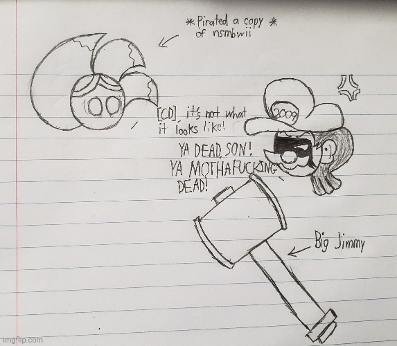 Goofy ahh doodle in class: Piracy | image tagged in school,class,drawing | made w/ Imgflip meme maker
