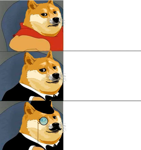 High Quality Winnie the Doge Blank Meme Template