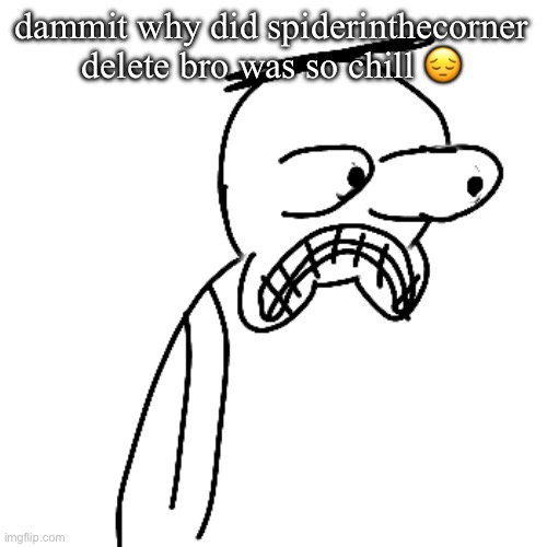 this is why we need to get the other sitemods in on this shit | dammit why did spiderinthecorner delete bro was so chill 😔 | image tagged in certified bruh moment | made w/ Imgflip meme maker
