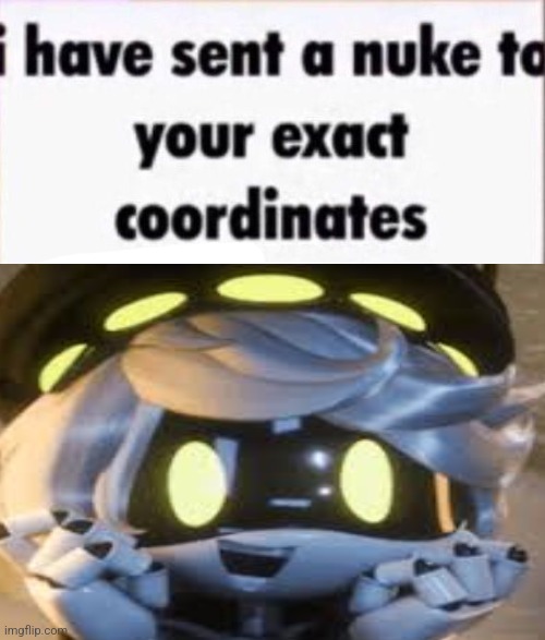 I am a dead user, therefore I suck | image tagged in i have sent a nuke to your exact coordinates | made w/ Imgflip meme maker