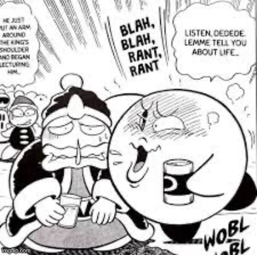 Drunk kirby | made w/ Imgflip meme maker