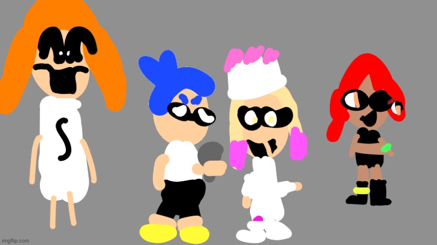 Triple trouble splatoon mix | made w/ Imgflip meme maker