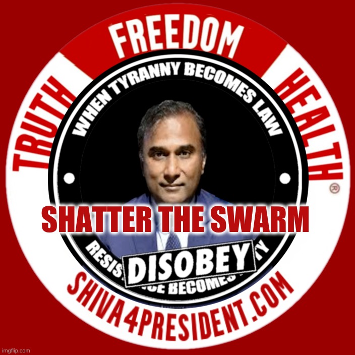 Shiva has a System | SHATTER THE SWARM | image tagged in shiva4president,president,system,truth,freedom,health | made w/ Imgflip meme maker