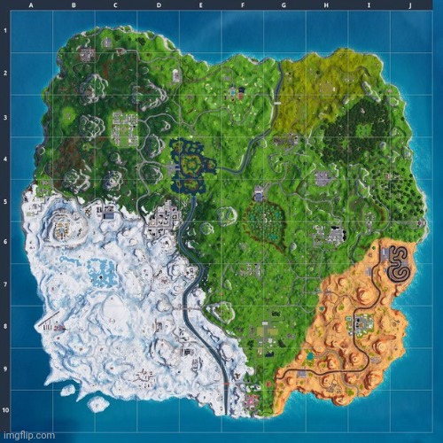 fortnite map | image tagged in fortnite map | made w/ Imgflip meme maker