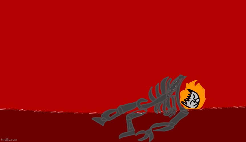 Infernal doing the family guy death pose (Your welcome Elspreme) | made w/ Imgflip meme maker