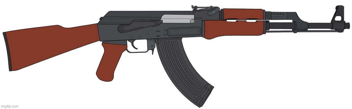 AK-47 | image tagged in ak-47 | made w/ Imgflip meme maker