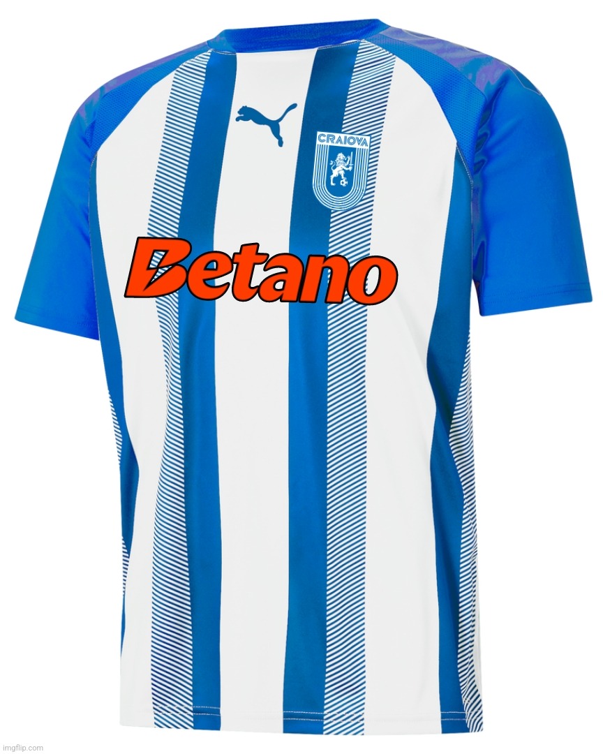 Puma Universitatea Craiova 2024/25 Home Kit Concept | image tagged in craiova,futbol,romania,jersey,liga 1 | made w/ Imgflip meme maker