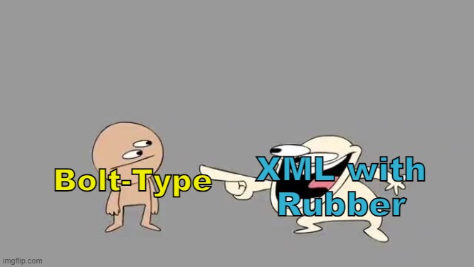 True. XML had rubber ability which is it made him immune to lightning ...