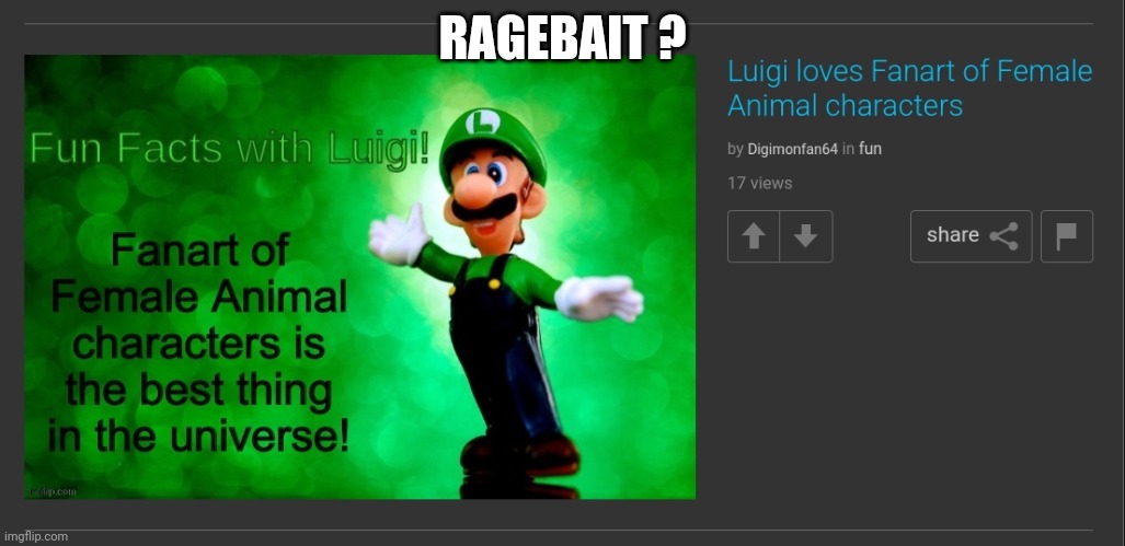 Is this guy fr ? | RAGEBAIT ? | made w/ Imgflip meme maker