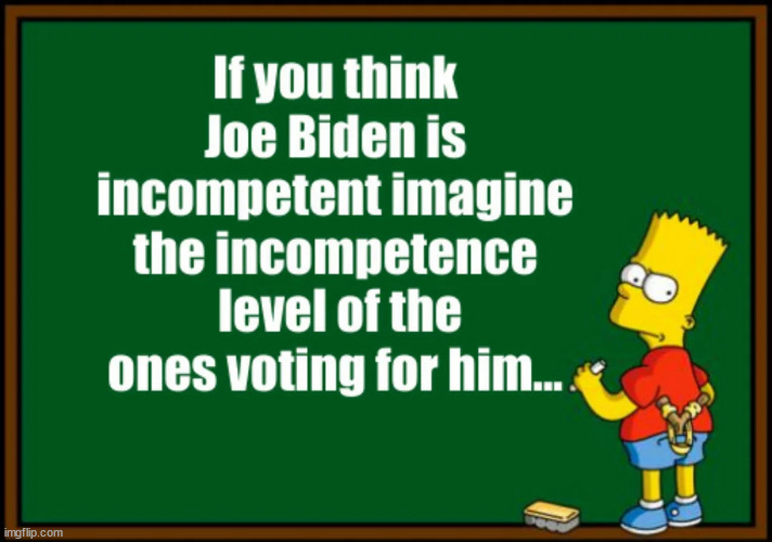 Stupid people voting for bidenomics and WWIII... because of mean tweets... | image tagged in yeah that makes sense,stupid people,voting,the destruction of america | made w/ Imgflip meme maker