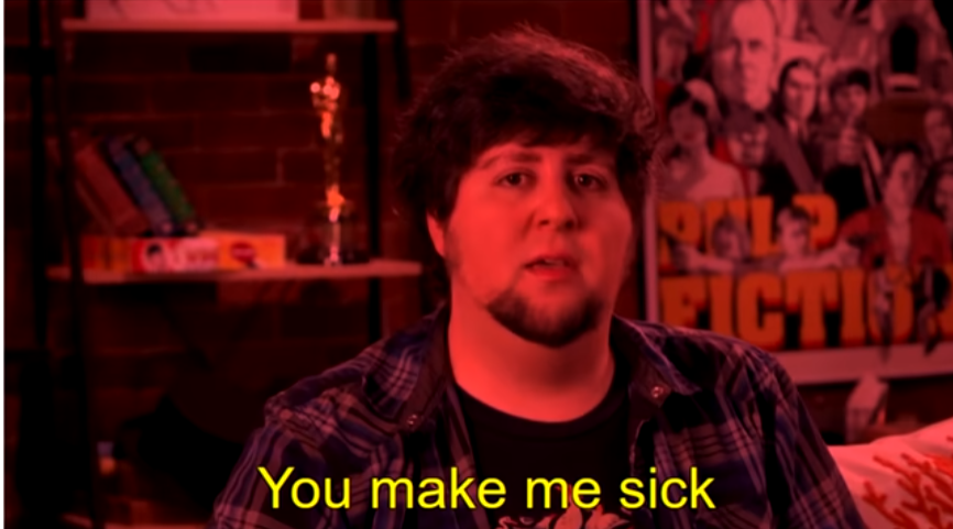 You make me sick Jon Tron Blank Meme Template