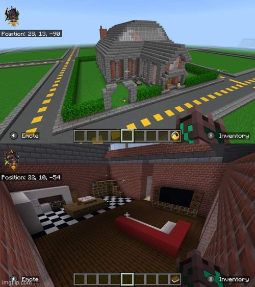 A house I made! | image tagged in minecraft,gaming,video games,nintendo switch,screenshot,online | made w/ Imgflip meme maker