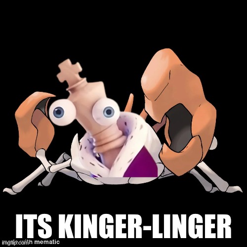 Kinger linger | ITS KINGER-LINGER | image tagged in the amazing digital circus,tadc | made w/ Imgflip meme maker