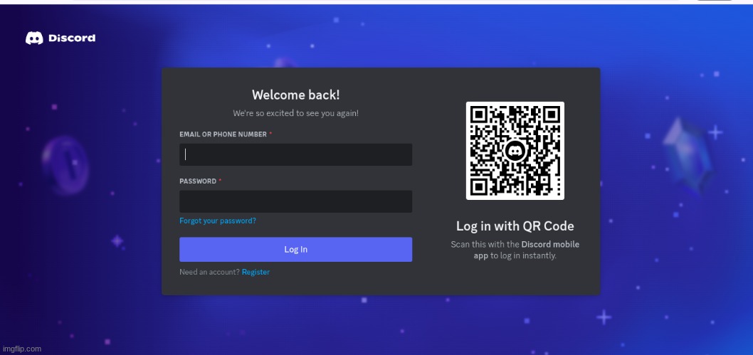 the discord screen changed | made w/ Imgflip meme maker
