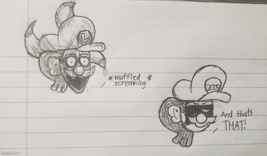 Goofy ahh doodle in class: "You didn't learn your lesson, Sketchy..." (Piracy Aftermath) | image tagged in school,class,drawing | made w/ Imgflip meme maker
