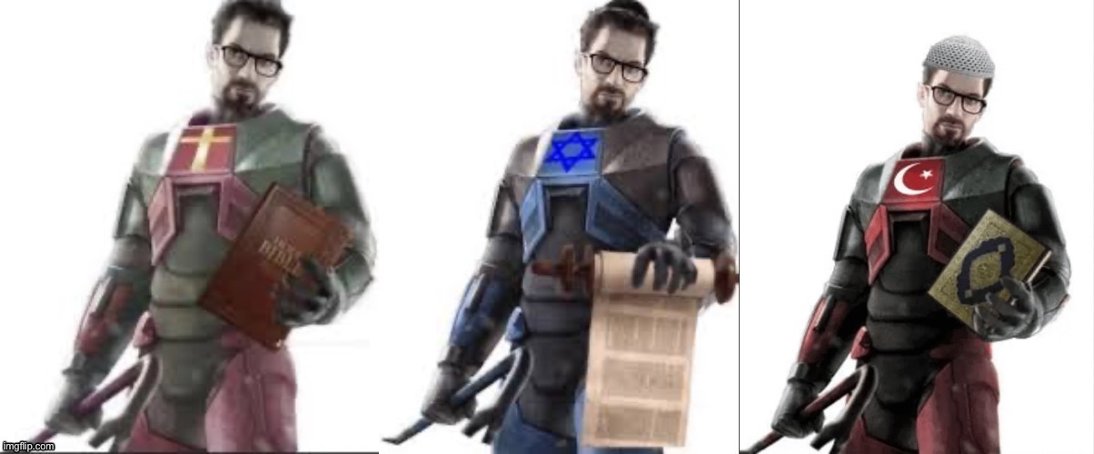 Gordon Freeman Blank Meme Template