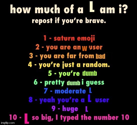 How , much of a L am i Blank Meme Template