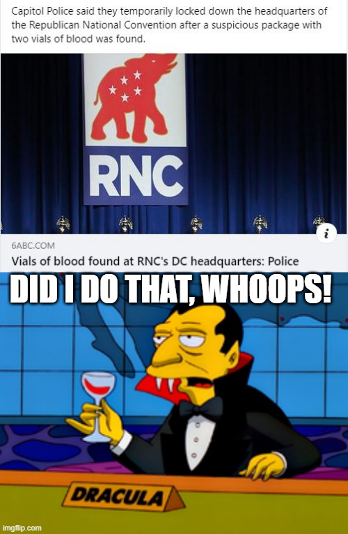 Bloody Rhinos | DID I DO THAT, WHOOPS! | image tagged in politics | made w/ Imgflip meme maker