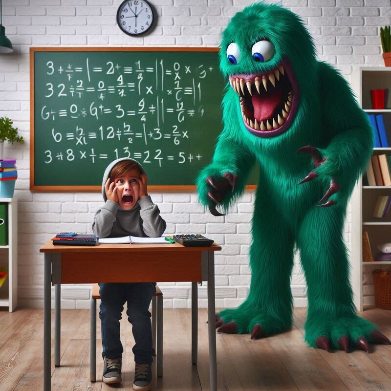 monster teacher Blank Meme Template