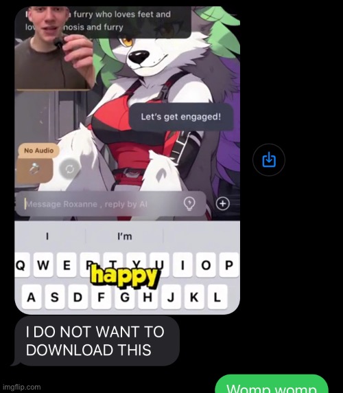 Bro does not want to download that shit | made w/ Imgflip meme maker