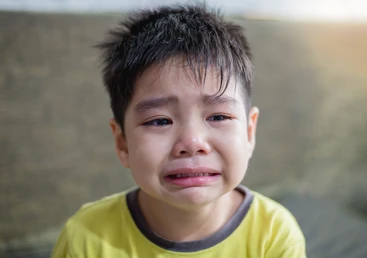 crying asian kid Blank Meme Template