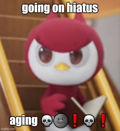 BOOK ❗️ | going on hiatus; aging 💀🌚❗️💀❗️ | image tagged in book | made w/ Imgflip meme maker
