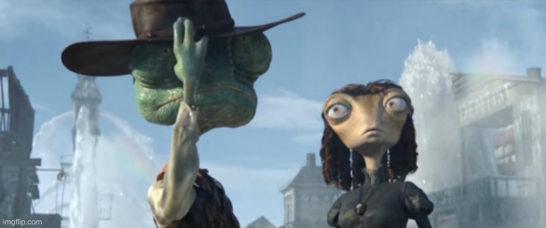 I tip my hat to you but I isolated Rango | image tagged in i tip my hat to you but i isolated rango | made w/ Imgflip meme maker
