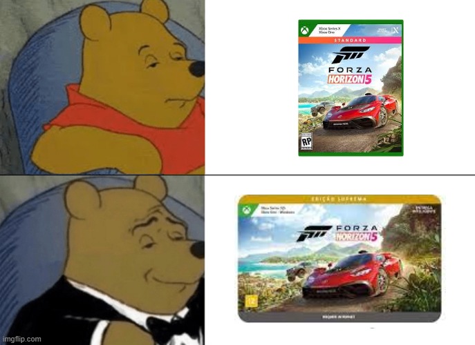 Tuxedo Winnie The Pooh | image tagged in memes,tuxedo winnie the pooh | made w/ Imgflip meme maker