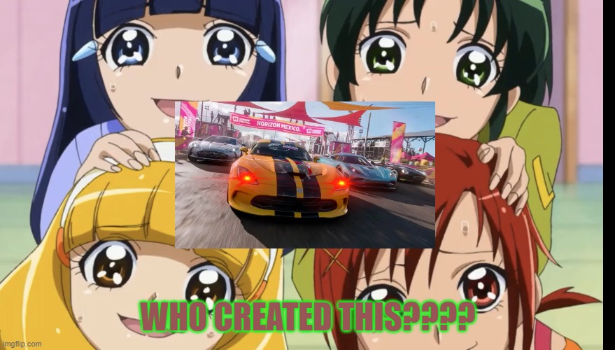 Smile precure memey meme | WHO CREATED THIS???? | image tagged in smile precure memey meme | made w/ Imgflip meme maker