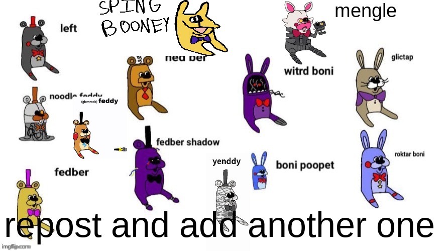 Glamrock feddy | image tagged in feddy,fnaf | made w/ Imgflip meme maker