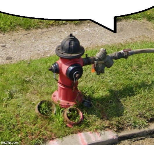 Red black fire hydrant | image tagged in red black fire hydrant | made w/ Imgflip meme maker