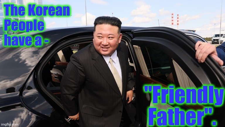 Another reason, that they want to BAN Tik Tok. | The Korean People have a -; "Friendly Father". | image tagged in happy kim jong un,kim jong un computer,friendly father,nk-pop,memes,korean people's stream | made w/ Imgflip meme maker