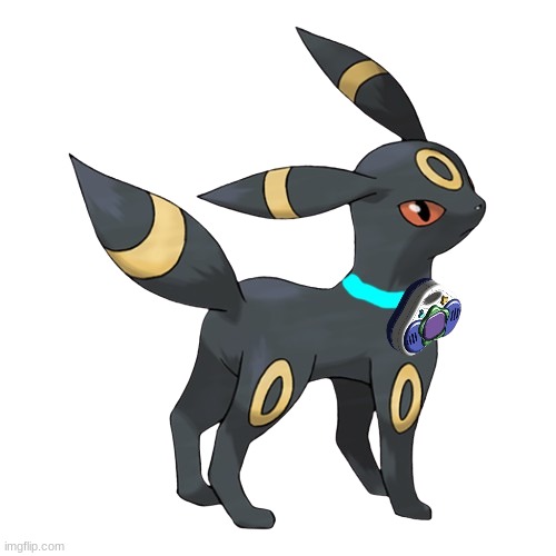 Soapy the Umbreon Sticker | image tagged in soapy the umbreon sticker | made w/ Imgflip meme maker