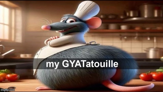 Gyattatouie | image tagged in how did this happen | made w/ Imgflip meme maker