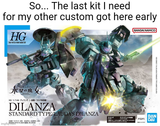It's mainly for the axe but the other parts will be useful for a couple of my other ideas | So... The last kit I need for my other custom got here early | made w/ Imgflip meme maker