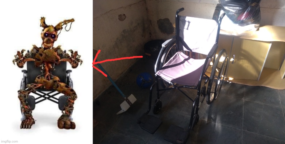 He's at my grandmother's house | image tagged in fnaf | made w/ Imgflip meme maker