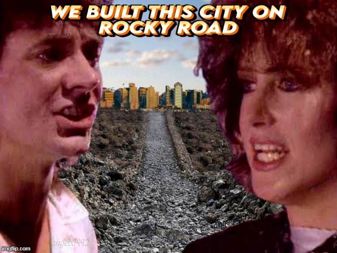 image tagged in pop music,80s music,starship,rock and roll,songs,city | made w/ Imgflip meme maker