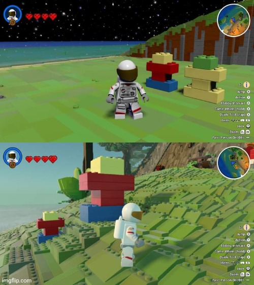 Recreating my old TLW characters in LEGO World! | image tagged in gaming,video games,legos,screenshot,the lego warriors,lego world | made w/ Imgflip meme maker
