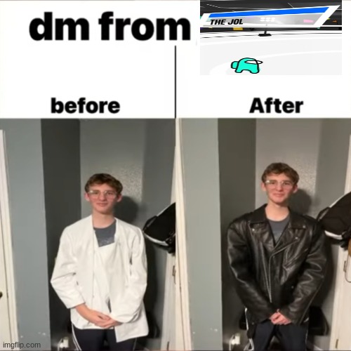 the jol | image tagged in dm from x | made w/ Imgflip meme maker