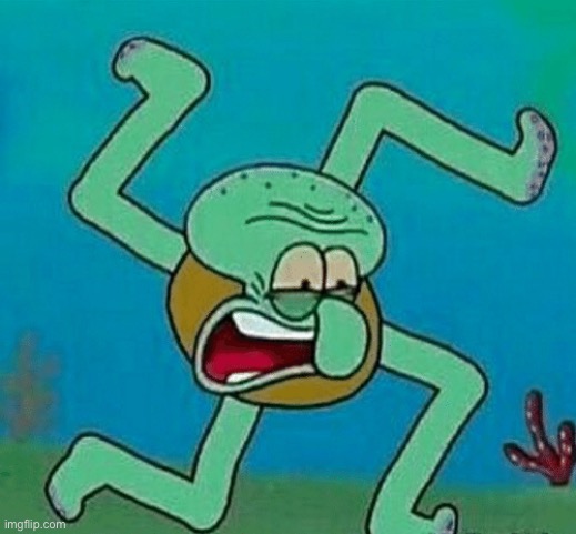 Cursed Squidward | image tagged in cursed squidward | made w/ Imgflip meme maker