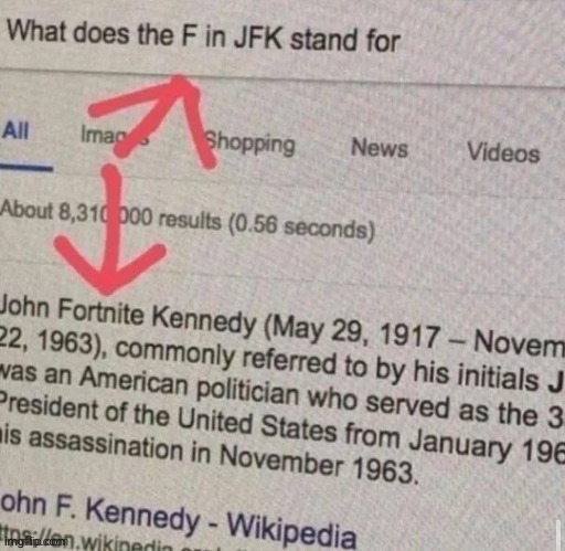 JFK but Fortnite is a thing | image tagged in jfk but fortnite is a thing | made w/ Imgflip meme maker