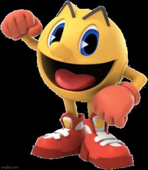 The pac is back | image tagged in the real pacman | made w/ Imgflip meme maker