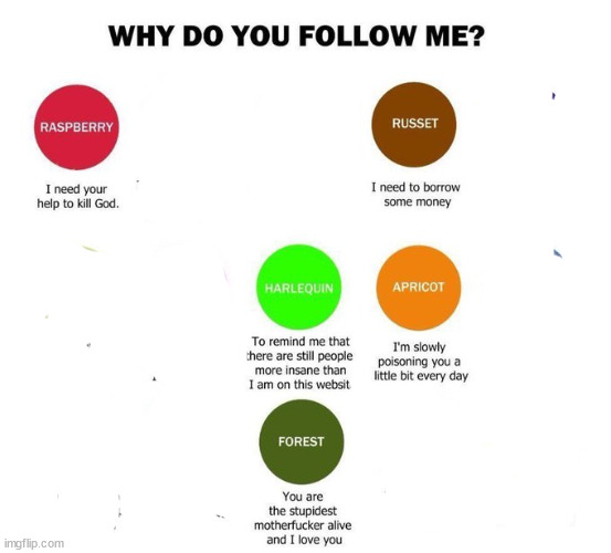 Why Do You Follow Me Circles | image tagged in why do you follow me circles | made w/ Imgflip meme maker