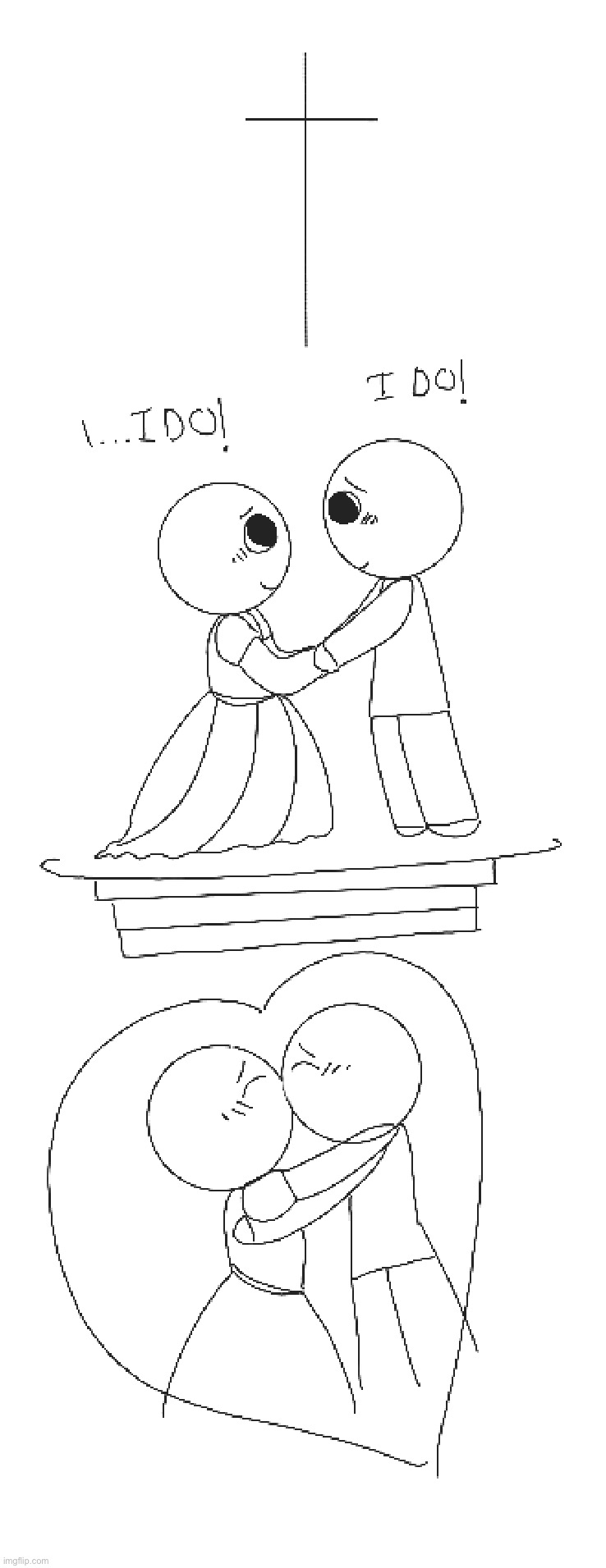 me and skibbles wedding day.. the sweet memories… | made w/ Imgflip meme maker